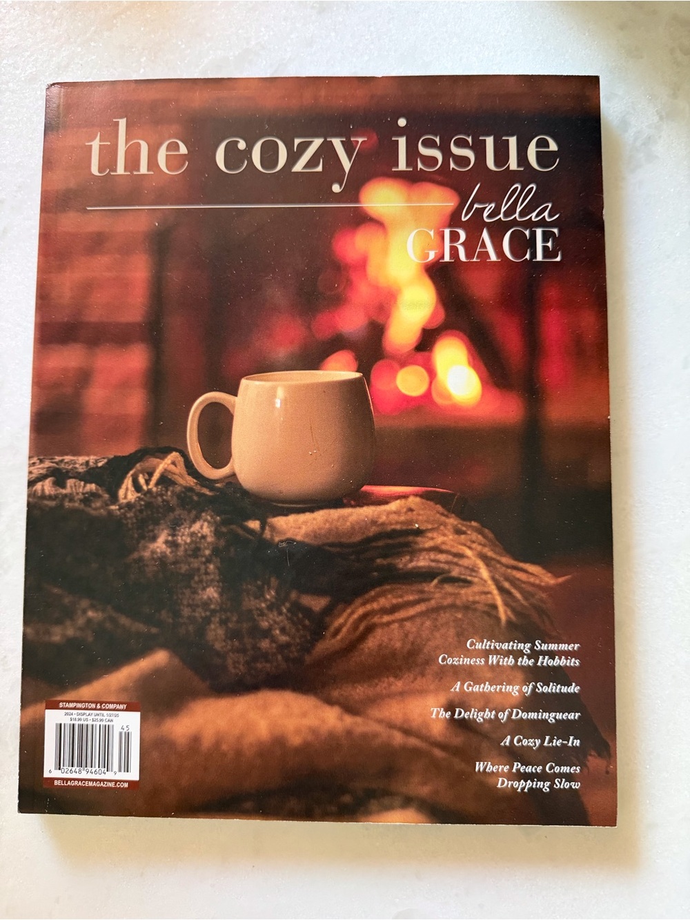 Bella Grace Magazine ~The Cozy Issue 2024 ~ Like New